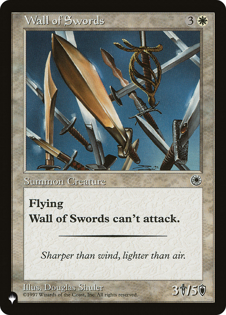 Wall of Swords [The List Reprints]