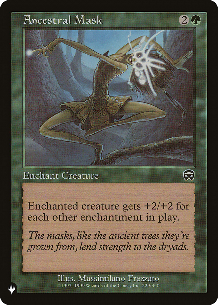 Ancestral Mask (MMQ) [The List Reprints]