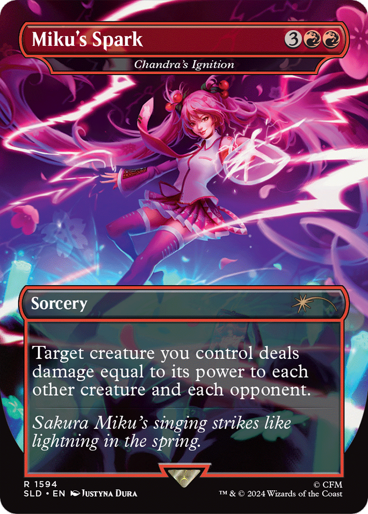 Miku's Spark - Chandra's Ignition [Secret Lair Drop Series]