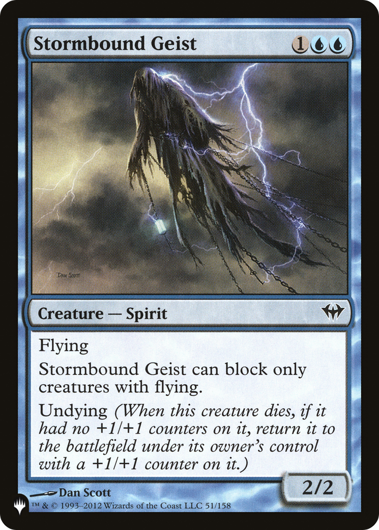 Stormbound Geist [The List Reprints]