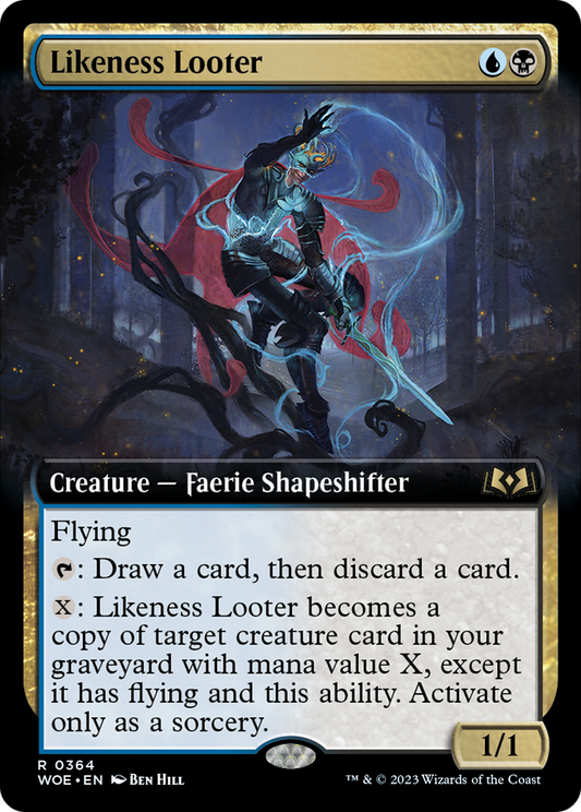 Likeness Looter (Extended Art) [Wilds of Eldraine]