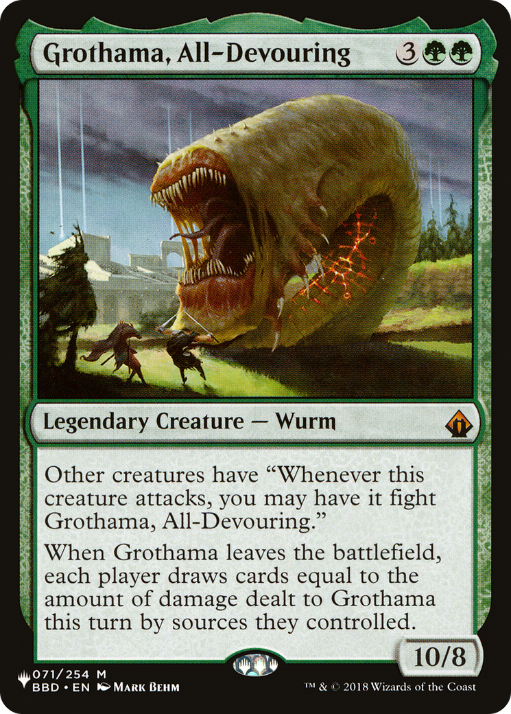 Grothama, All-Devouring [The List Reprints]