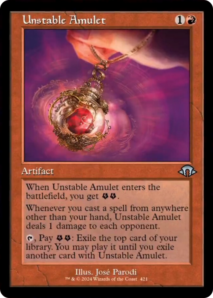 Unstable Amulet (Retro) [Modern Horizons 3]