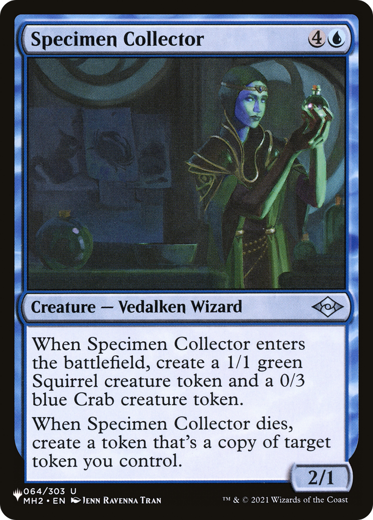 Specimen Collector [The List Reprints]