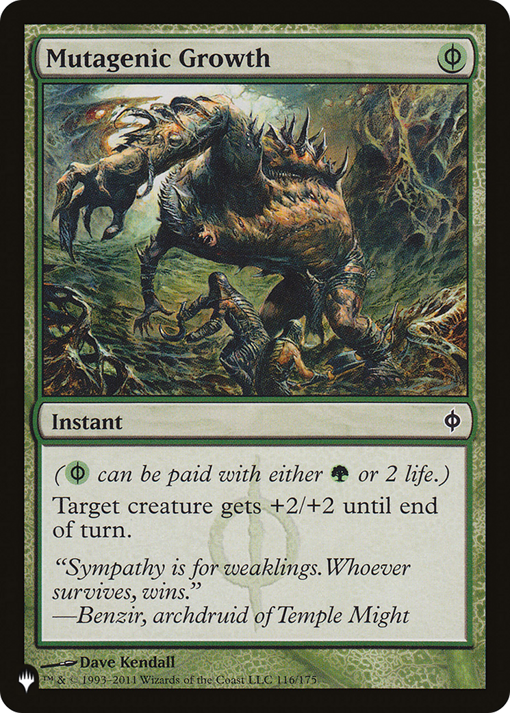 Mutagenic Growth [The List Reprints]