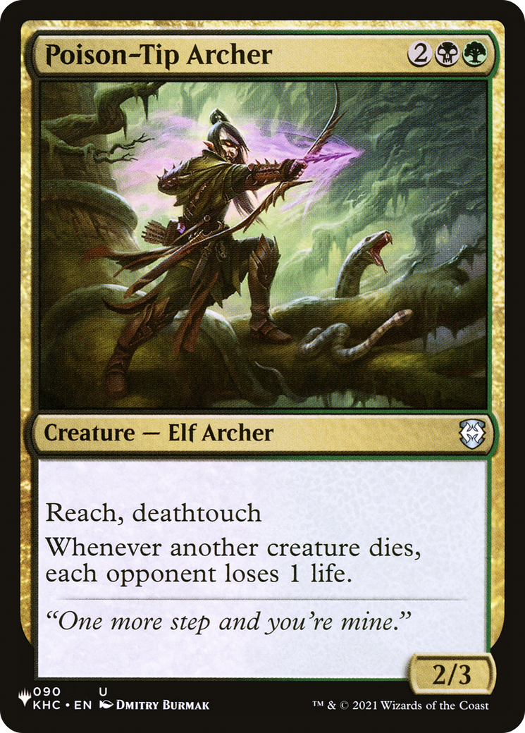 Poison-Tip Archer [The List Reprints]