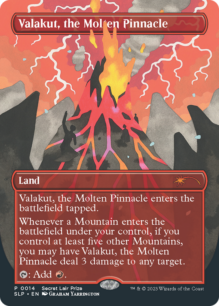 Valakut, the Molten Pinnacle [Secret Lair Showdown]