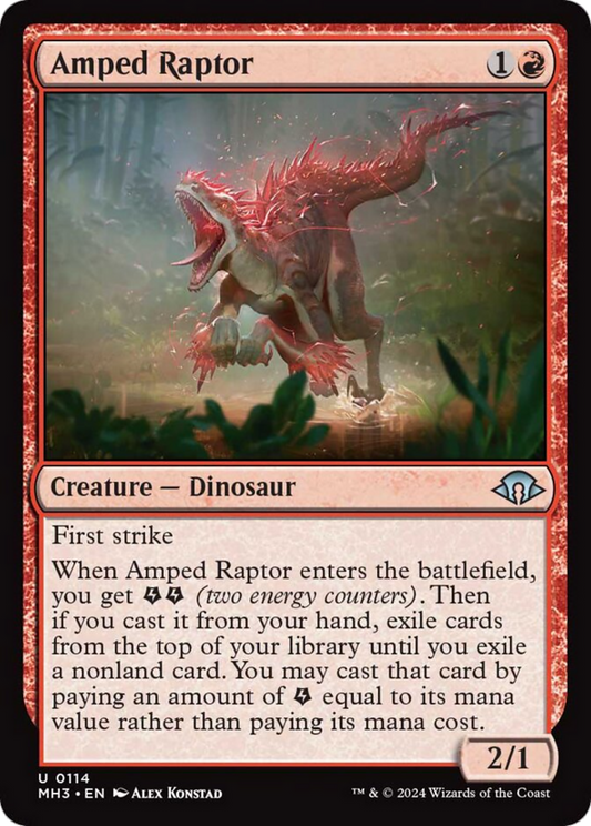 Amped Raptor [Modern Horizons 3]