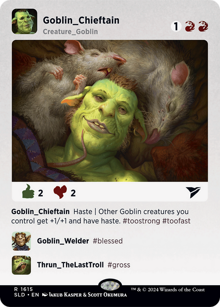 Goblin Chieftain [Secret Lair Drop Series]