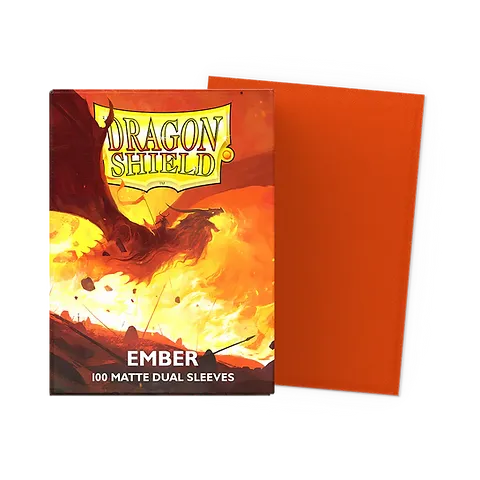 ember Dragon Shield Sleeves